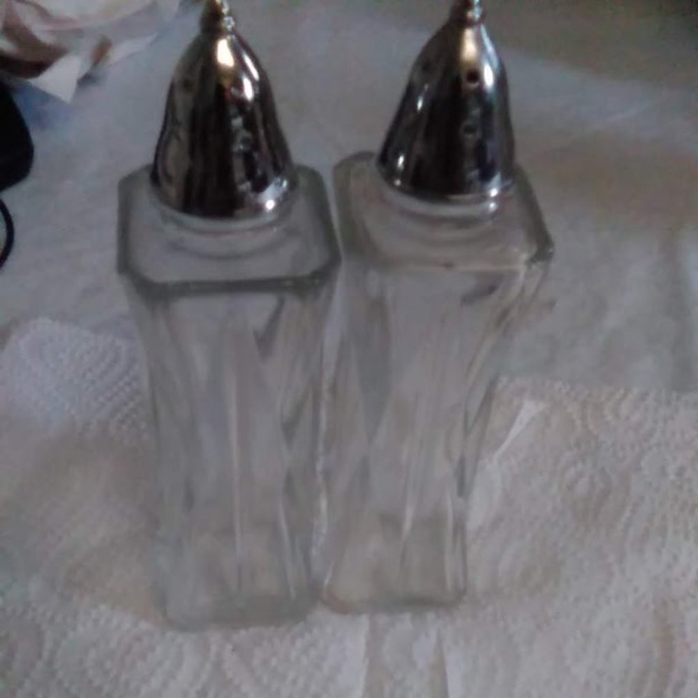 Vintage salt & pepper shakers